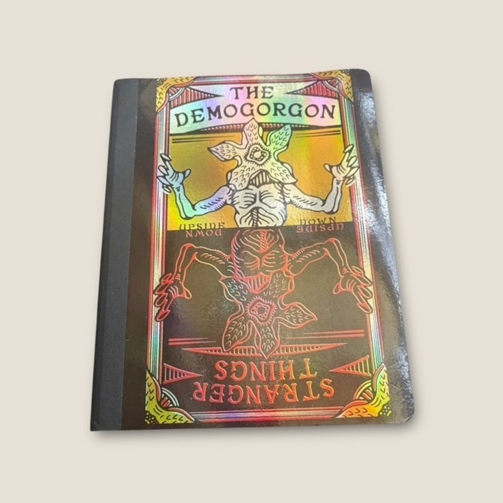 Stranger Things The Demogorgon Holographic Composition Notebook College Ruled